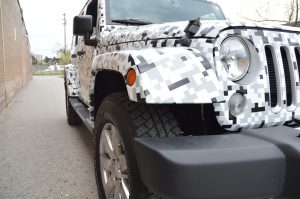Jeep Full Car Wrap Front - Vinyl Wrap Toronto