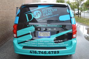 Vinyl Wrap Toronto - Vehicle Wrap In Toronto - Do Home Health Care Back