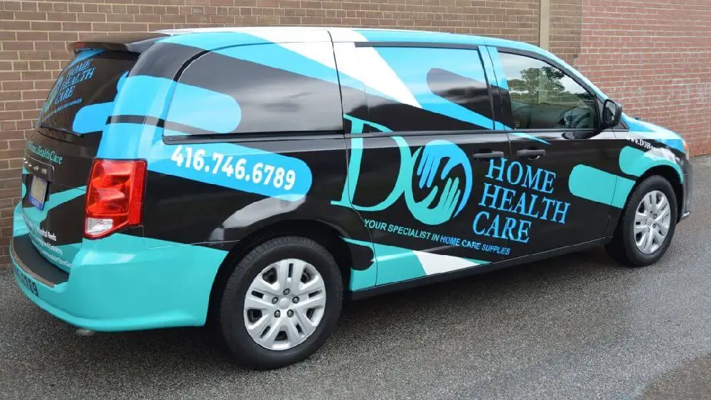Vinyl Wrap Toronto - Vehicle Wrap In Toronto - Print Shop - Do Home Health Care - Avery Dennison