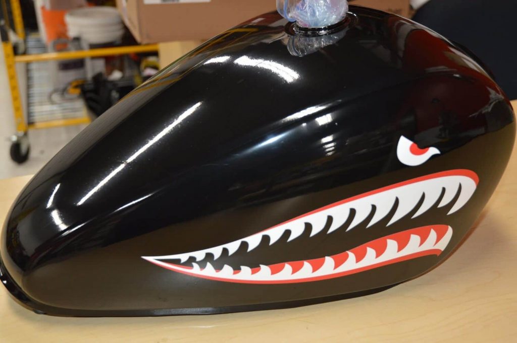 Motorcycle Tank Wrap Best Vehicle Wrap Tornonto 3M