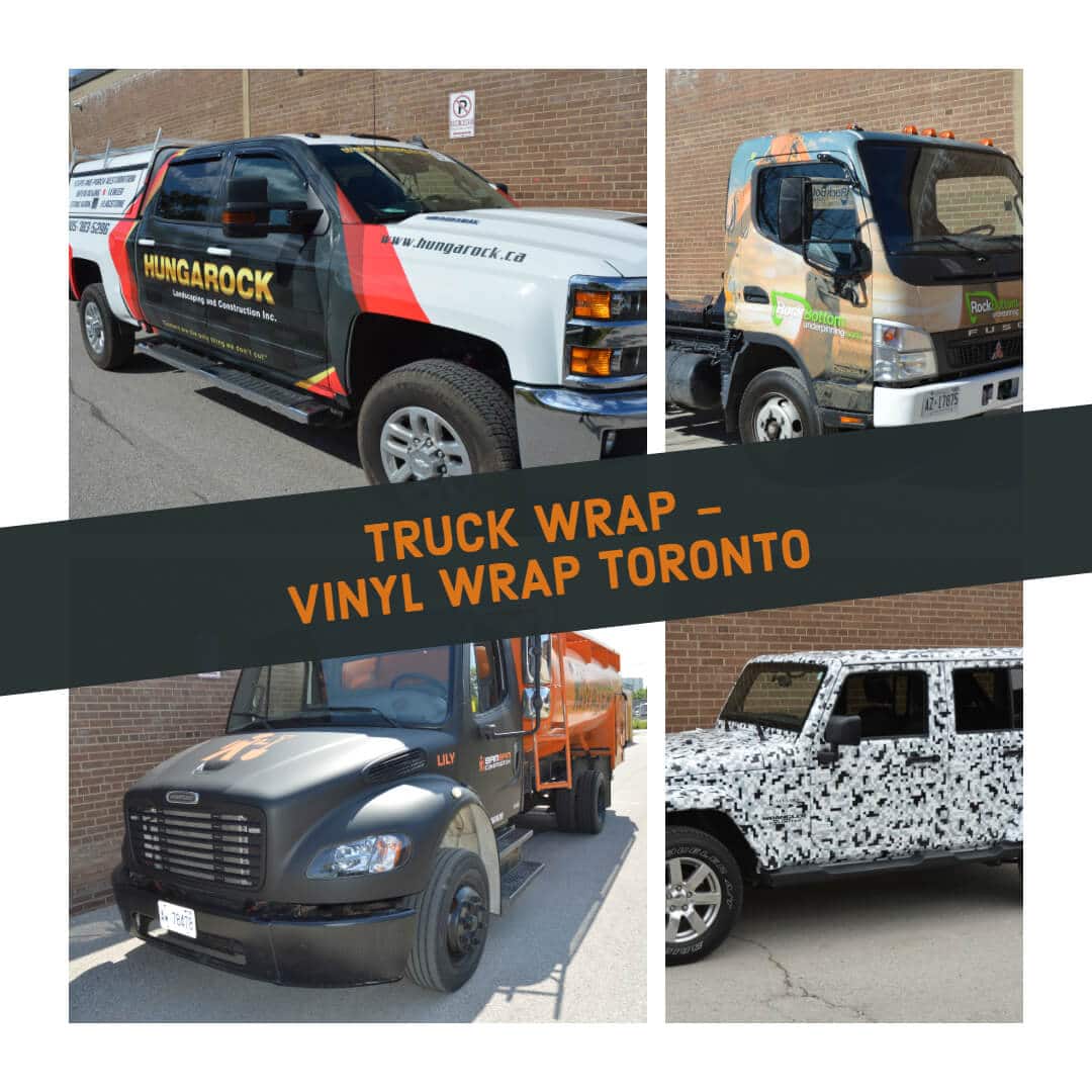 Vinyl Wrap Toronto - Vehicle Wrap In Toronto - Print Shop - Truck Vinyl Wrap Toronto