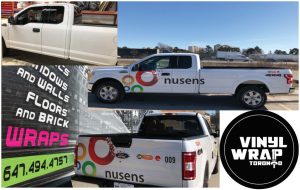 Vinyl Wrap Toronto Ford F-150 2020 Avery Dennison White Truck Decal Nusens Collage - Truck Decals Cost
