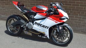 Ducatti 899 - Full Motorcycle Wrap - Personal side - Vinyl Wrap Toronto - Vehicle Wrap in GTA - Custom Motorcycle Wrap Cost in GTA