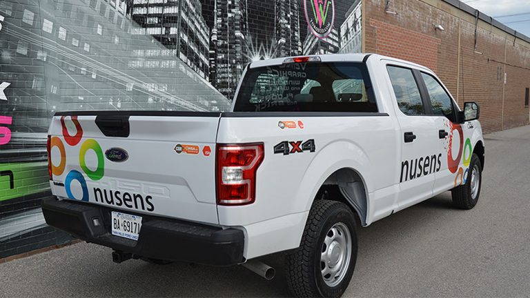 Ford F-150 2019 SUPERCREW 6.5 BOX DECALS 3 Vinyl Wrap Toronto - Truck Wrap - Lettering & Decals Cost