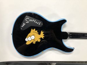 Full Wrap Pricing - Recreational - Guitar - The Simpsons Guitar Back After Blue Electric - Vinyl Wrap Toronto - 3M