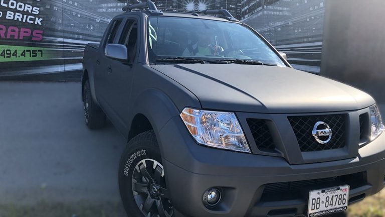 Nissan - Frontier - 2020 - Full Truck Wrap - Personal - Vinyl Wrap Toronto - Vehicle Wrap in Etobicoke - Custom Vehicle Wraps in Toronto