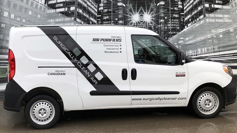 RAM - Promaster City - 2020 - Decals - Surgically Clean - Vinyl Wrap Toronto - Lettering - Van Wrap in GTA - Custom Vinyl Wraps
