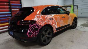 Porsche Macan 2016 - Vinyl Wrap Toronto - Full Car Wrap - Mississauga - Side Back - Decals - Vehicle Wrap - Avery Dennison - 3M
