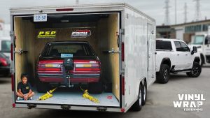 Trailer Wrap - Carmate 2019 - Partial - Personal - Vinyl Wrap Toronto - Vehicle Wrap in Mississauga - Custom vehicle wrap in GTA