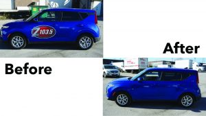 Kia Soul - 2019 Decals Unwrap - Decal Removal - VinylWrapToronto.com - Vehicle Wrap In Toronto - decals for cars