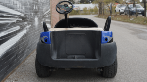 Clubcar - Golf Cart - Full Vinyl Wrap - Custom Design - VinylWrapToronto.com - Best Vehicle Wrap In Toronto - Avery Dennison - After - Back - decals for cars