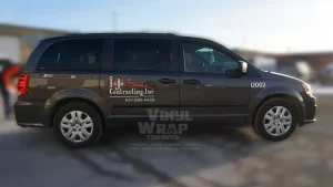 IJ Contracting Inc - Dodge Caravan - Van Decals & Lettering - VinylWrapToronto.com - Avery Dennison - Best Vehicle Wrap in Toronto - Best Car Wrap Shop on GTA