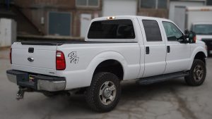 Ford F-250 Commercial Truck Decals and Lettering - VinylWrapToronto.com - Vehicle Wrap in Toronto - Avery Dennison - Before - Avery and 3M vinyl Wraps