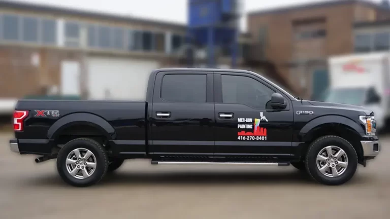 Ford F150 Truck Decals Commercial Decals Vinyl Wrap Toronto Best Vehicle Wrap in GTA Front Side - 3M and Avery decals