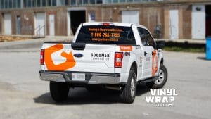Ford F150 Vinyl Wrap Toronto - Truck Decals - Promotional - VinylWrapToronto.com - Goodmen Corporation - truck wrap cost