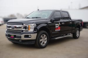 Ford F150 | Truck Decals | Commercial Decals | Vinyl Wrap Toronto | Best Vehicle Wrap in GTA | Front Side - 3M and Avery decals