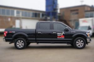 Ford F150 | Truck Decals | Commercial Decals | Vinyl Wrap Toronto | Best Vehicle Wrap in GTA | Side - Avery and 3M vinyl decals