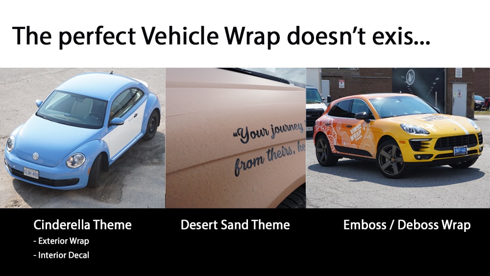 Vinyl Wrap Torontos Secret to a perfect Car wrap - VinylWrapToronto.com - Perfect Car wrap doesnt exis - Meme - Porsche Macan - Audi - Volkswagen Beetle - Vinyl Wrap Cost