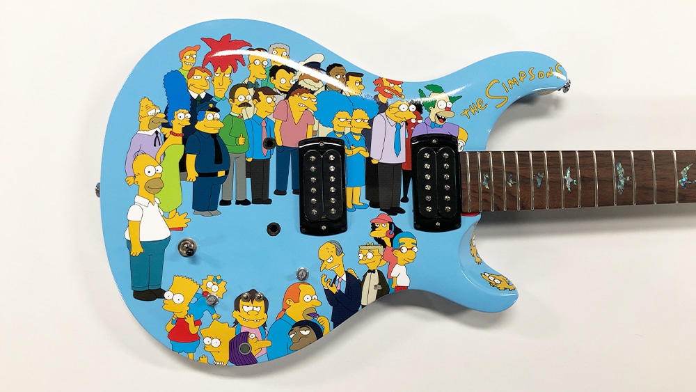 Guitar-Wrap-Object-Wrap-Vinyl-Wrap-Toronto-Equipment-Wrap-The-Simpsons-Custom-Design-Mississauga