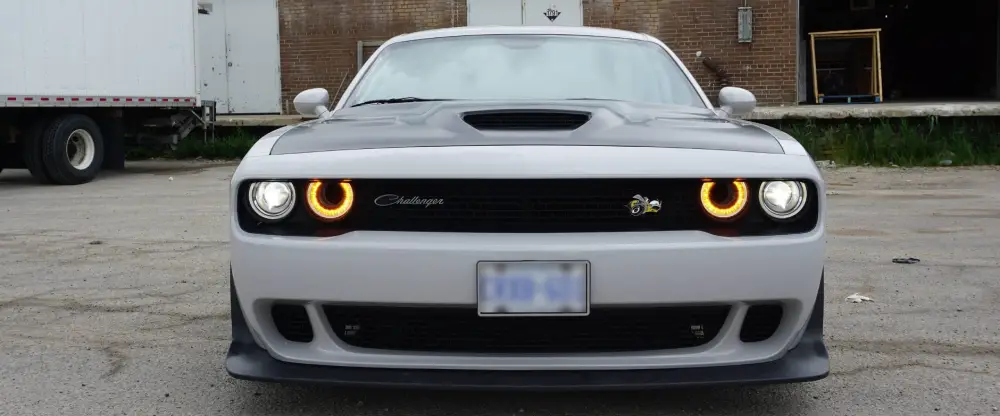 Dodge Challenger – Colour Change Wrap and Top 5 Benefits - Before