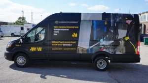 How Vehicle Wrap Can Protect your Vehicle – Vinyl Wrap Toronto - Ford Transit - Metro Jet Wash (2)