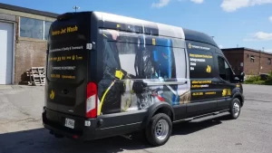 How Vehicle Wrap Can Protect your Vehicle – Vinyl Wrap Toronto - Ford Transit - Metro Jet Wash