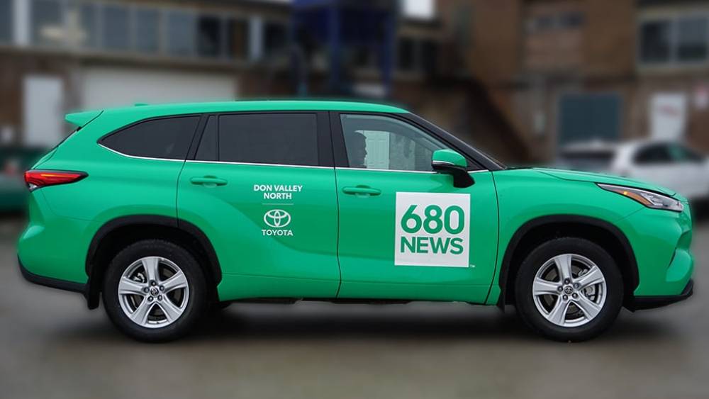 680 News Car Wrap