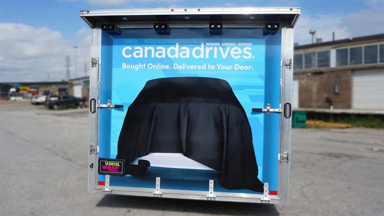 Canada Drives - Full Trailer Wrap- Back
