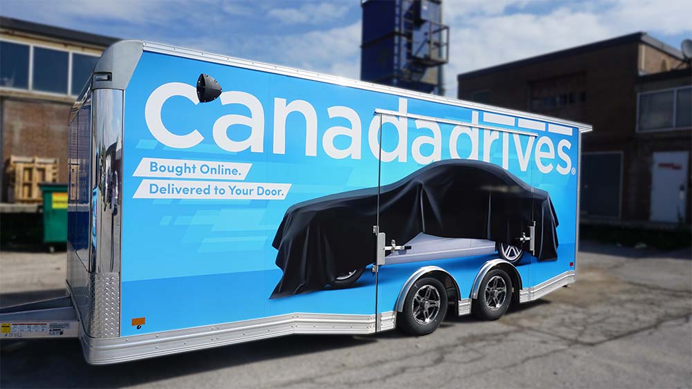 Canada Drives - Full Trailer Wrap - Driver Side