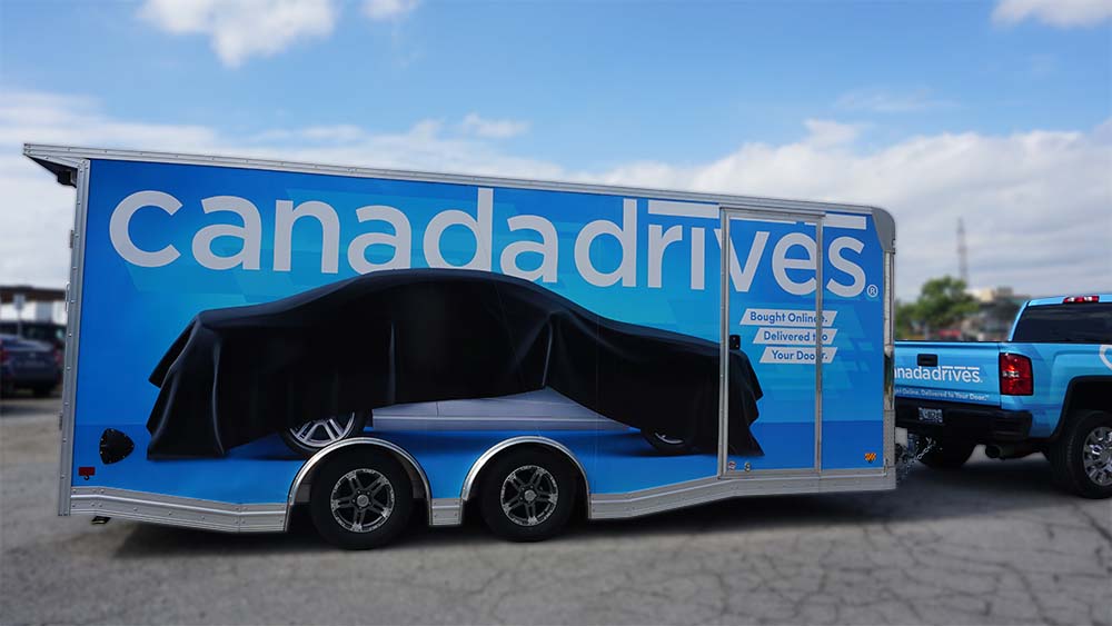 Full Trailer Wrap - Canada Drives Vehicle Wrap