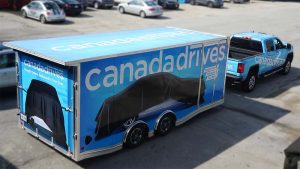 Canada Drives - Full Trailer Wrap - Roof