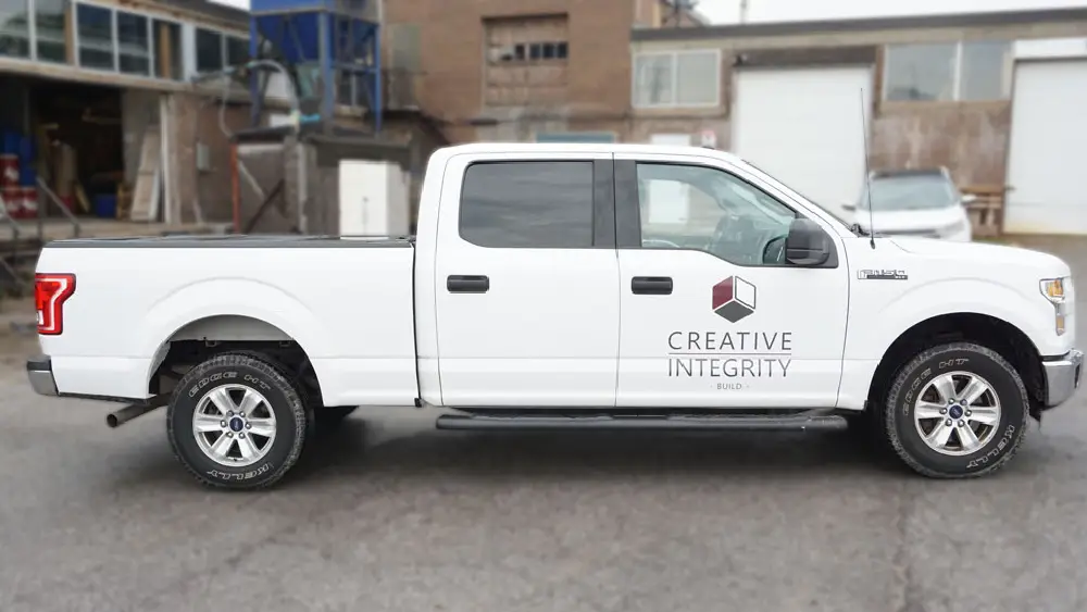 Creative Integrity - Ford F150 Car Graphics- Vinyl Wrap Toronto - After Right side