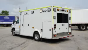 Hepcure - Ambulance Full Wrap - Before -Full Wrap