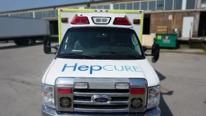 Hepcure - Ambulance Full Wrap - Front -Full Wrap