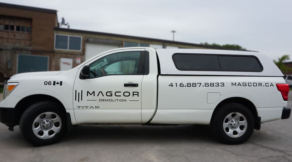 Magcor - Car Decals and Lettering - Vinyl Wrap Toronto - Driver Side