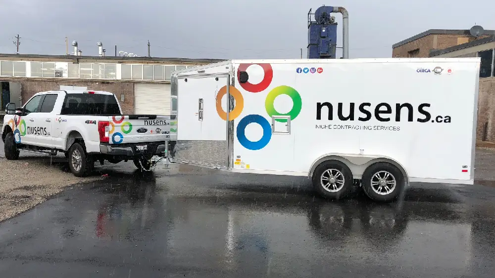 Trailer Wraps - Truck Wrap Nusens - Lettering and Decals - Vinyl Wrap Toronto