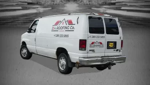 Decals - Ford E150 - Avery Dennison - 254 Roofing Co copy