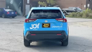 Full Wrap - Toyota RAV4 - Avery Dennison - Luster Lamination - Satin Finishing - JOY Radio - Back View