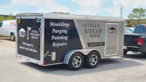Lettering & Decal - 14' Trailer - 3M & Avery Dennison - Holistic - Passenger Side