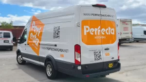 Lettering & Decal - Ford Transit - 3M - Perfecta - Driver side Back