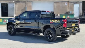 Lettering & Decals - Chevy Silverado - 3M & Avery Dennison - Blaklader - Driver Side Back