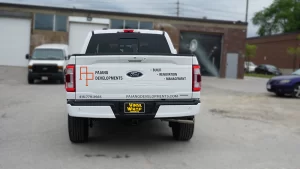 Lettering & Decals - FORD F150 - Avery Dennison - Pajang Developments - Back
