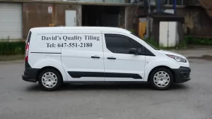 Lettering & Decals - Ford Connect - 3M - David's Tiling - Passenger Side