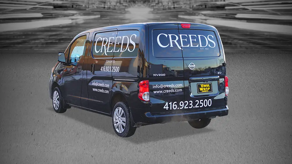Promotional Decals - Nissan NV200 - 3M - Creeds