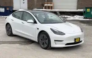Strata Queens - Tesla Model 3 - Before - Vinyl Wrap Toronto