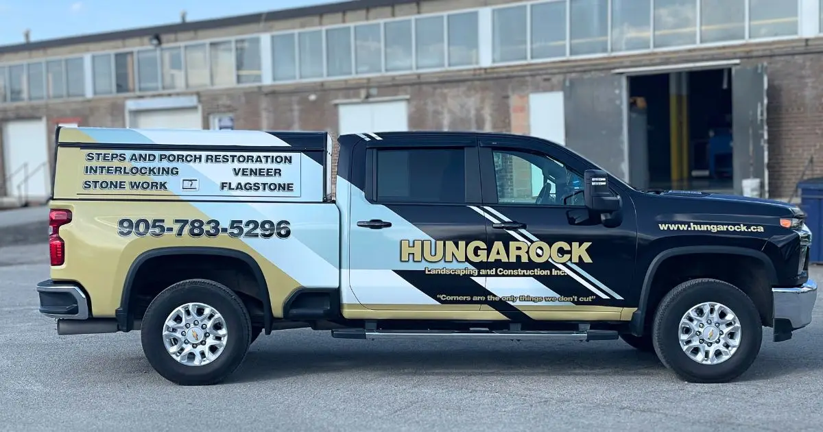 Hungarock Chevy Silverado 2022 Full Commercial Wrap - After
