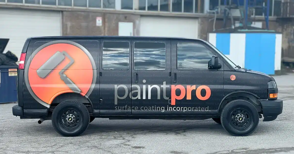 Paint Pro Chevy Express Full Wrap - After