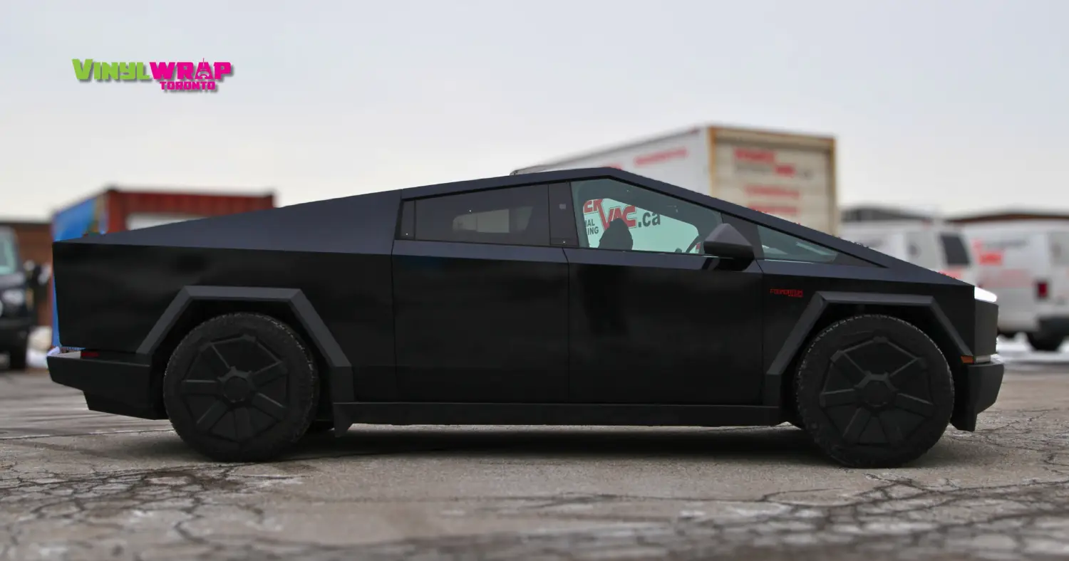 Tesla Cybertruck Wrap - After