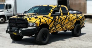 Custom Dodge RAM 1500 Wrap – Sleek & Durable Vinyl Upgrade