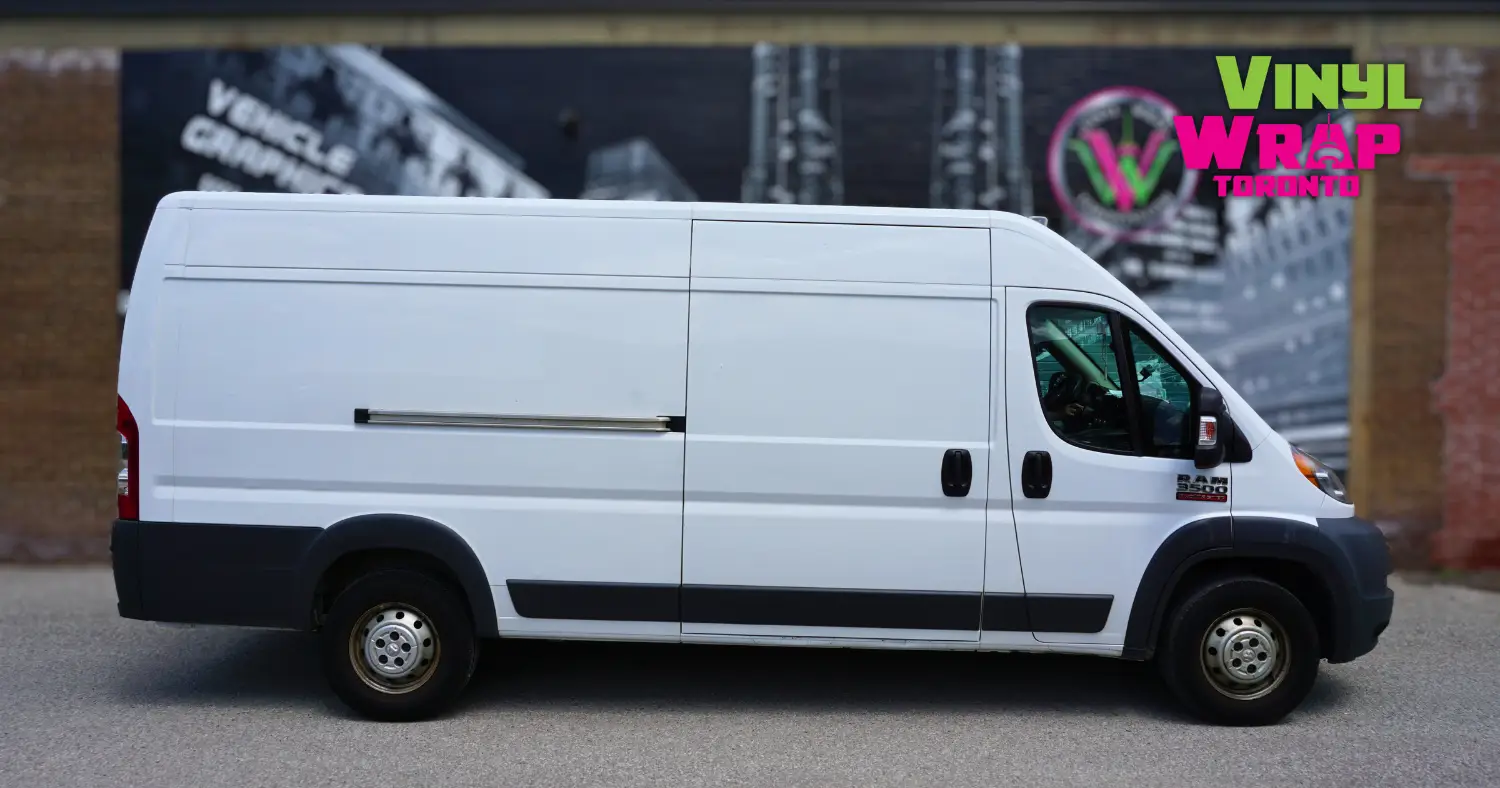 End of the Roll - RAM ProMaster - Partial Wrap - Side_Before